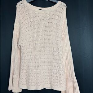 Cream Knit Women's Sweater